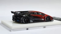 1:64 Veloce Lamborghini Huracan LP610-4 Liberty Walk Red/Black. Resin