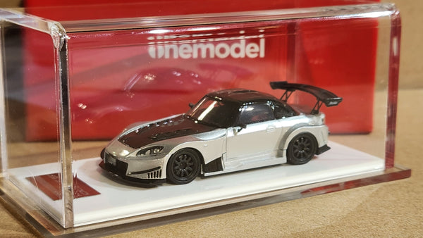 1:64 One Model Honda S2000 J's Racing Silver Resin