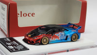 1:64 Veloce Lamborghini Huracan LP610-4 Liberty Walk Red bull. Resin