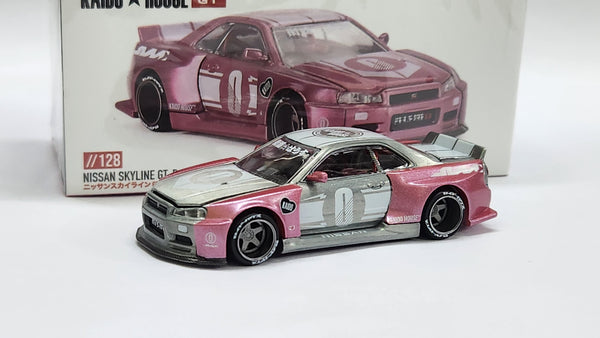 Chase 1:64 Kaido House Nissan Skyline GT-R R34 Kaido Racing Factory V1