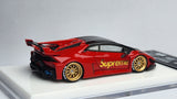 1:64 Veloce Lamborghini Huracan LP610-4 Liberty Walk Supreme Gold Supreme Gold rims. Resin