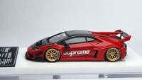 1:64 Veloce Lamborghini Huracan LP610-4 Liberty Walk Supreme Silver Supreme Gold rims. Resin. Come with box and display case.