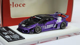 1:64 Veloce Lamborghini Huracan LP610-4 LB Performance Metallic Purple. Resin