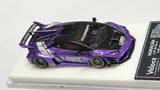 1:64 Veloce Lamborghini Huracan LP610-4 LB Performance Metallic Purple. Resin