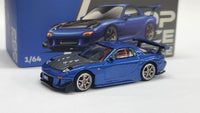 1:64 Pop Race Mazda RX-7 FD3S RE Ameniya Open hood Diecast