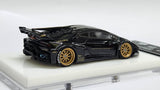 1:64 Veloce Lamborghini Huracan LP610-4 LB Performance Black/Gold Resin