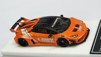 1:64 Veloce Lamborghini Huracan LP610-4 LB Performance Metallic Orange. Resin