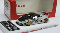 1:64 Veloce Lamborghini Huracan LP610-4 LB Performance Zero Fighter with carbon. Gold Rims.