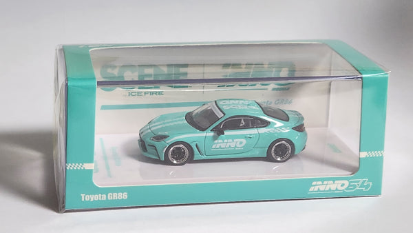 1:64 inno64 Toyota GR86 INNO X SCENE Green Macau Grand Prix 2024