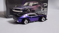 1:64 Pop Race Nissan Skyline GT-R KPGC110 KENMERI Magic Purple Macau 2024 999pcs