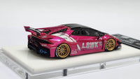 1:64 Veloce Lamborghini LP610-4 LB Performance Chrome Pink. Resin