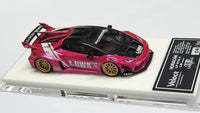 1:64 Veloce Lamborghini LP610-4 LB Performance Chrome Pink. Resin