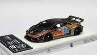 1:64 Veloce Lamborghini Huracan LP610-4 LBWK Red Bull Chameleon. Resin