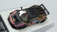 1:64 Veloce Lamborghini Huracan LP610-4 LBWK Red Bull Chameleon. Resin