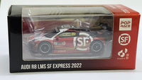 1:64 Pop Race Audi R8 LMS SF Express 2002. Diecast.