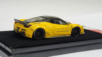 1:64 Timothy & Pierre TP Ferrari 458 Liberty Walk Yellow Resin