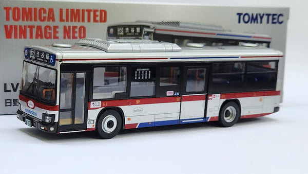 1:64 Tomica Limited Tomytec LV-N253a Hino Blue Ribbon Tokyu Bus Diecast