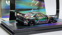 Chase 1:64 Inno64 Ferrari F40 Chrome Silver LBWK Hobby Expo China 2024 Diecast.