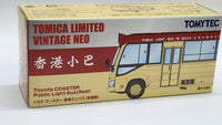 1:64 Tomica Limited Vintage Tomytec Toyota Coaster Public Light Bus Red Roof Diecast