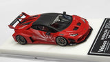 1:64 Veloce Lamborghini Huracan LP610-4 Liberty Walk LBWK Matt Red Zero Fighter. Resin