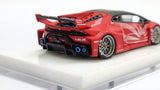 1:64 Veloce Lamborghini Huracan LP610-4 Liberty Walk LBWK Matt Red Zero Fighter. Resin