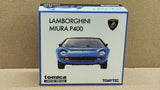 1:64 Tomica Limited Vintage Tomytec Lamborghini Miura P400 Blue Diecast