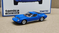 1:64 Tomica Limited Vintage Tomytec Lamborghini Miura P400 Blue Diecast