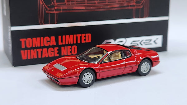 1:64 Tomica Limited Vintage Tomytec Ferrari BB512i Red