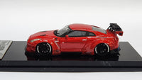 1:64 Veloce Nissan Skyline GT-R R35 LB Performance Red Resin