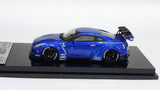 1:64 Veloce Nissan Skyline GT-R R35 LB Performance Metallic Blue Resin