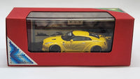 1:64 Veloce Nissan Skyline GT-R R35 LB Performance Yellow Resin