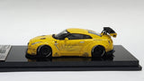 1:64 Veloce Nissan Skyline GT-R R35 LB Performance Yellow Resin