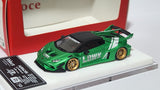 1:64 Veloce Lamborghini Huracan LP610-4 LB Performance Matt Metallic Green. Resin