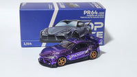 Chase 1:64 Pop Race Pandem Rocket Bunny Toyota GR Supra Tokyo Auto Salon Chrome