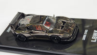 1:64 Inno64 Ferrari F40 LBWK Chrome Black Diecast