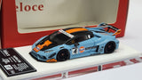 1:64 Veloce Lamborghini Huracan LP610-4 LB Blue Gulf. Resin