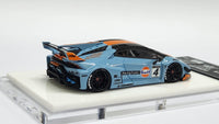 1:64 Veloce Lamborghini Huracan LP610-4 LB Blue Gulf. Resin