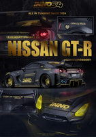 1:64 inno64 Nissan Skyline GT-R R35 35GT-RR LB Silhouette Full Carbon. All in tuning China event 2024