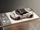 1:64 Veloce Lamborghini Huracan LP610-4 Liberty Walk Gloss White. Resin