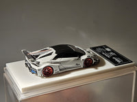 1:64 Veloce Lamborghini Huracan LP610-4 Liberty Walk Gloss White. Resin