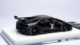 1:64 Veloce Lamborghini Huracan LP610-4 Liberty Walk Black LV. Resin