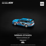 1:64 Pop Race Nissan Stagea Simon's Garage #62 All in tuning China event 2024