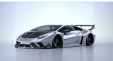 1:64 Veloce Lamborghini Huracan LP610-4 Liberty Walk LBWK Matt Silver. Resin