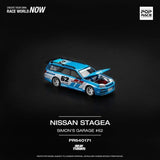 1:64 Pop Race Nissan Stagea Simon's Garage #62 All in tuning China event 2024