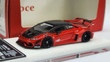 1:64 Veloce Lamborghini Huracan LP610-4 LB Performance Chrome Red. Resin