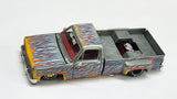 Chase 1:64 Mini GT Kaido House Chevrolet Silverado Dually On Fire V1 #127