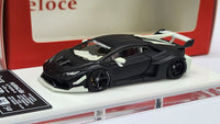 1:64 Veloce Lamborghini LP610-4 LB Performance Matt Black Glow in the dark. Resin