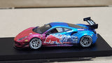 1:64 Veloce Ferrari 488 GTB LB Performance LBWK Red Bull Resin