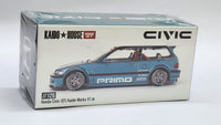 1:64 Kaido House X Mini GT  Honda Civic EF Kaido Works V1 KHMG126