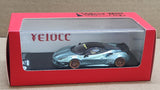 1:64 Veloce Ferrari 488 GTB LB Performance LBWK Ice Blue Resin